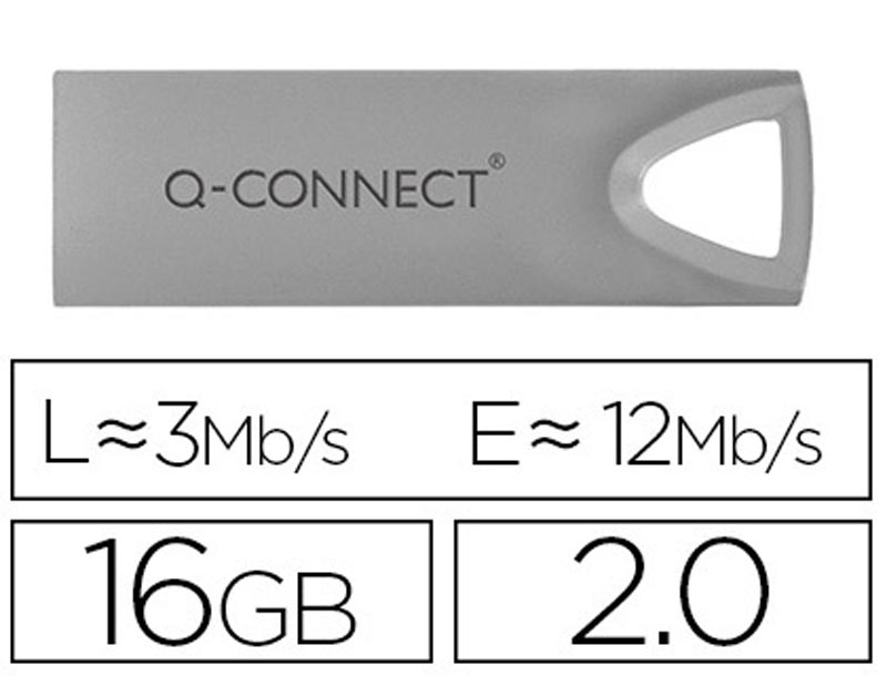 Pen Drive Premium Q-Connect 16GB