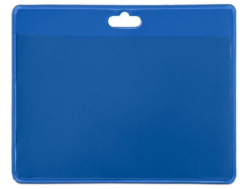 Identificador Tarifold PVC horizontal Azul 103x82,5mm