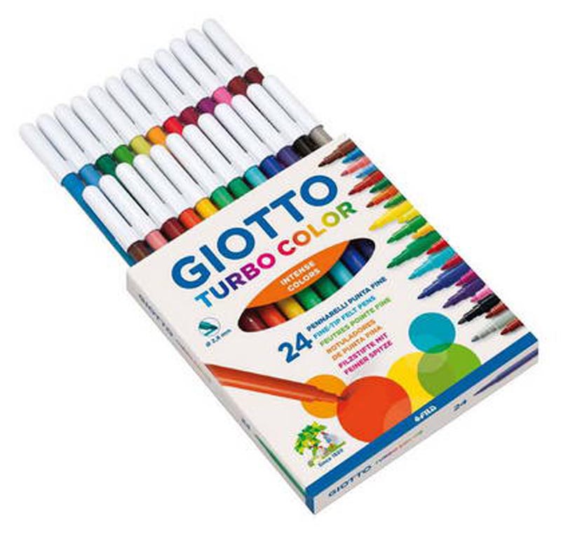 Marcadores Giotto Turbo Color 24