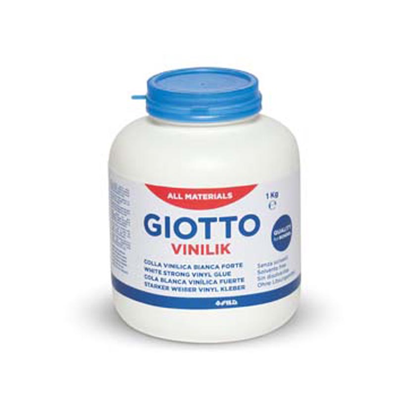 Cola branca vinílica Giotto boião 1kg