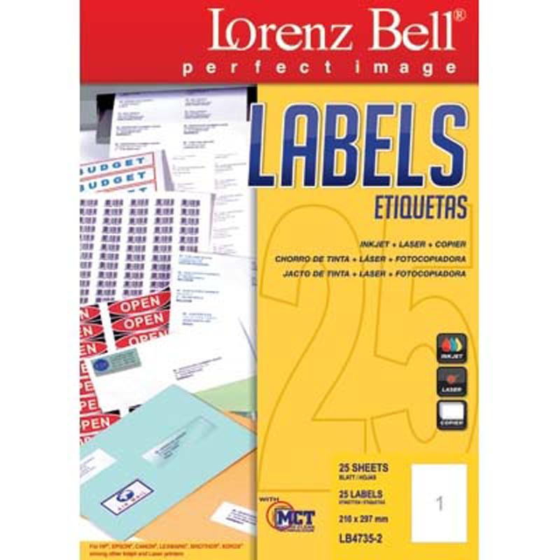 Etiquetas LB-4735