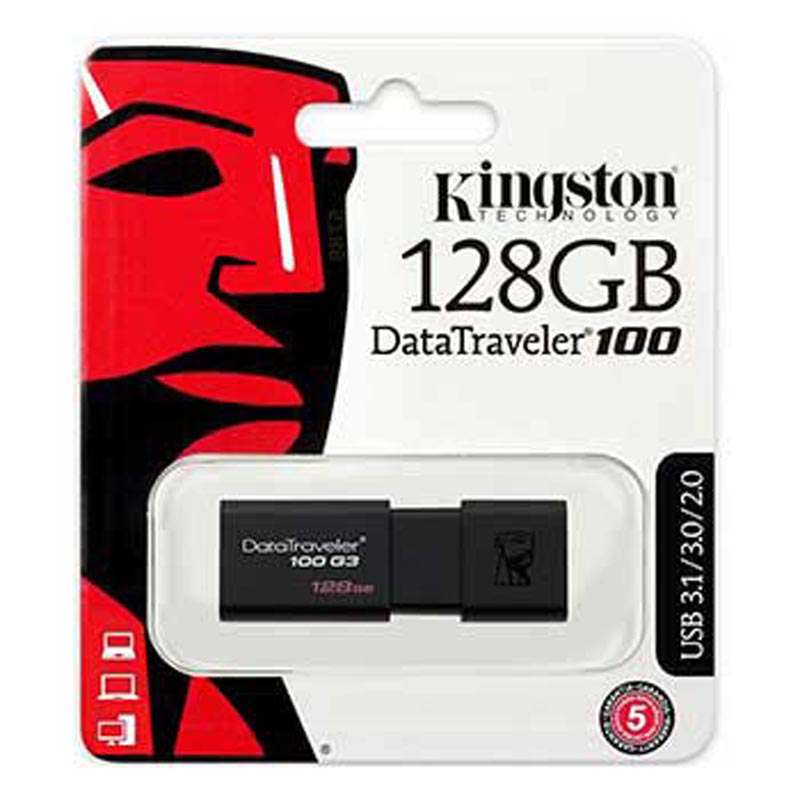 Pen Drive 128Gb USB 3.0 Kingston